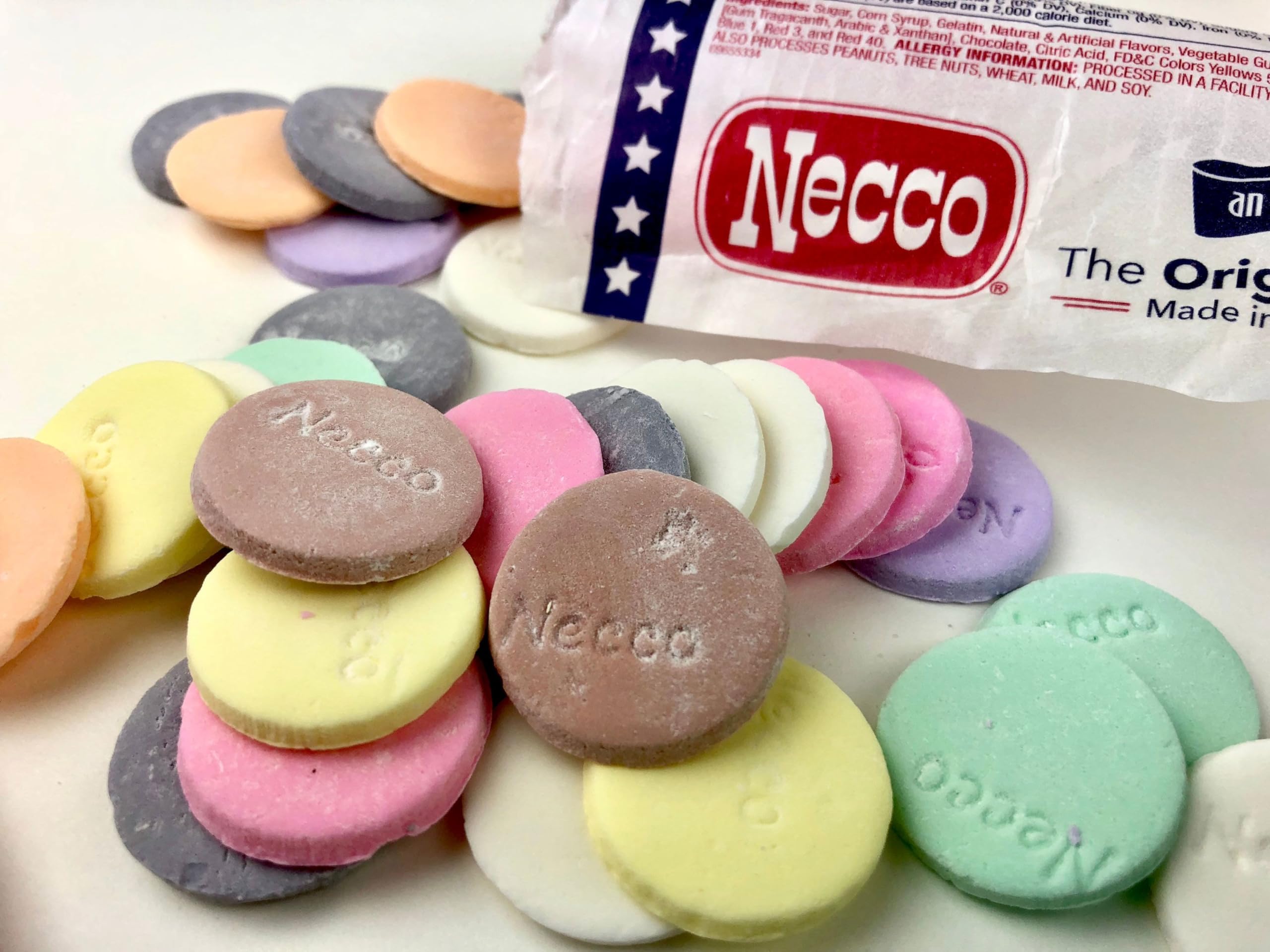 Necco Wafers chocolate roll offers a creamy bite for dessert moments