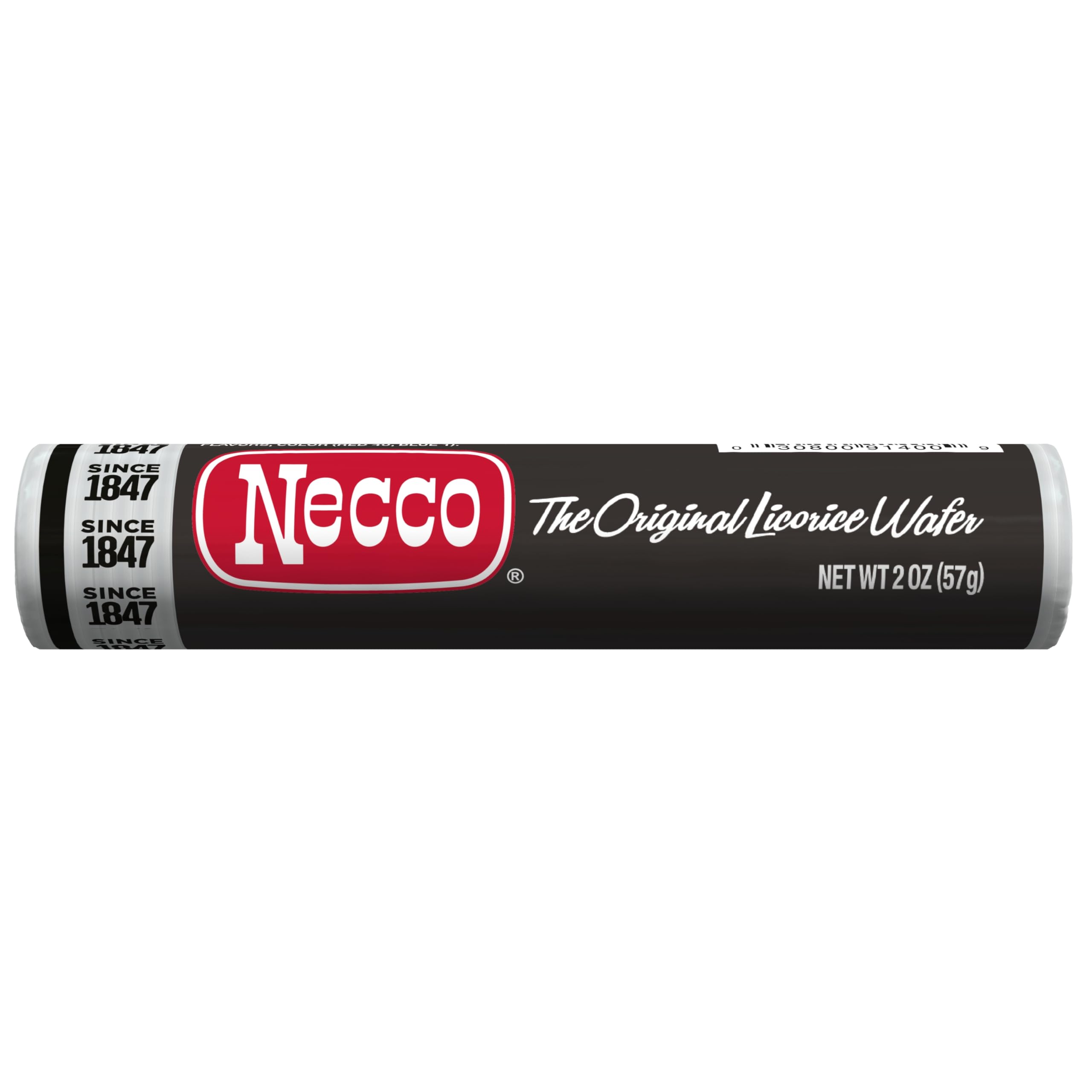 NECCO Licorice Wafers packaging shows extra protection during shipping.
