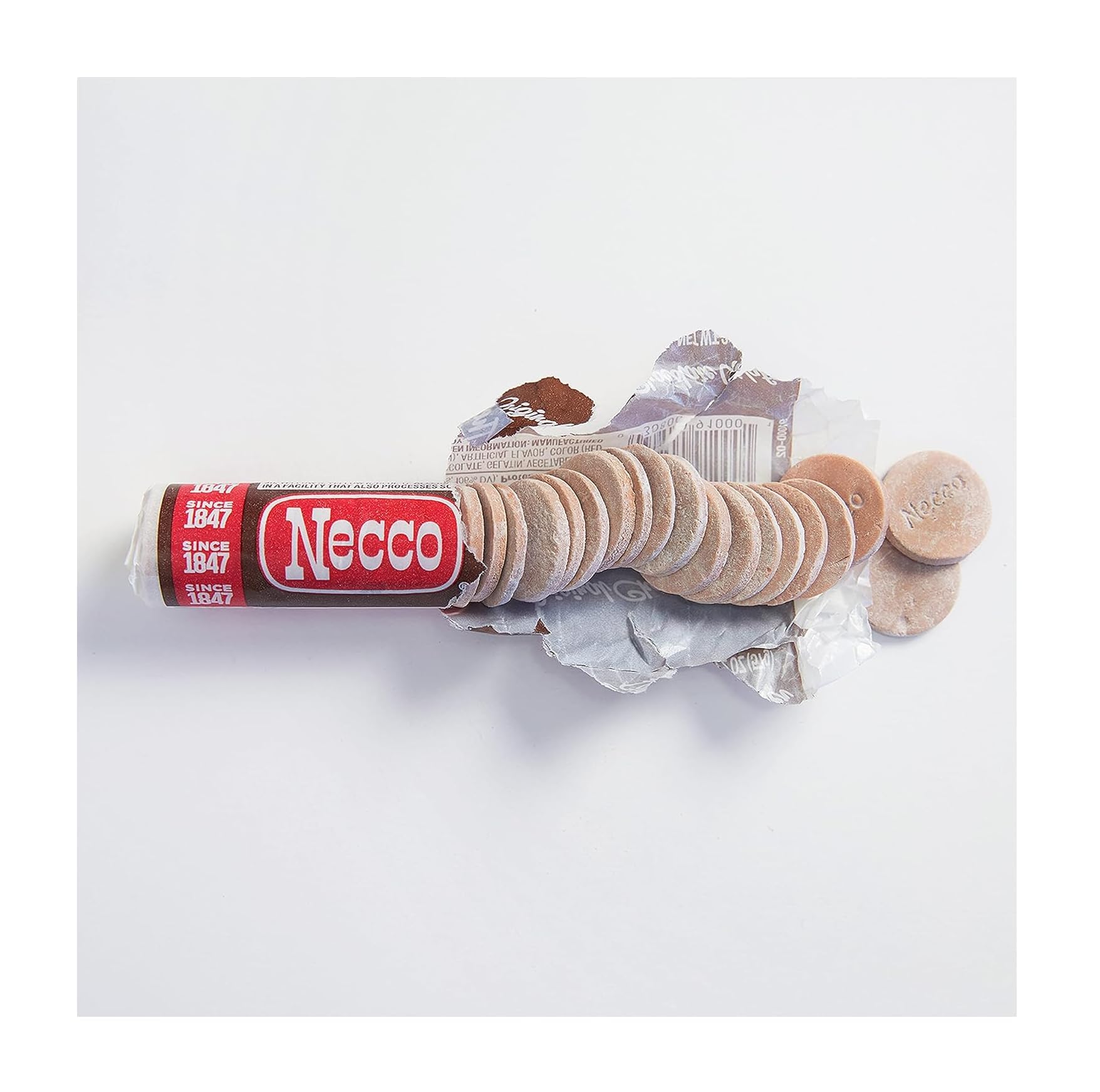 Necco Wafers snack on the go, easy to carry and share
