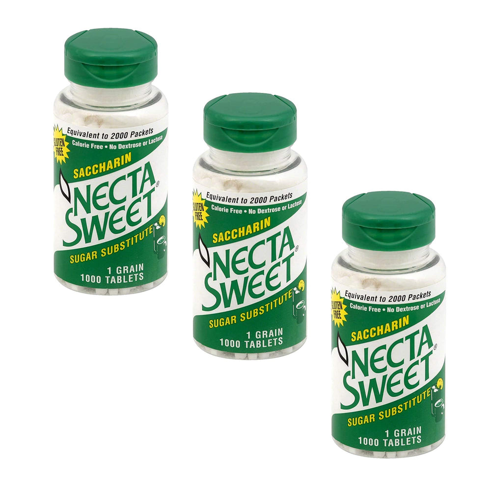 Necta Sweet 1-Grain tablet dissolving in coffee for zero-calorie sweetness.