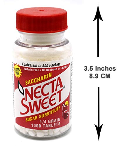 Necta Sweet saccharin tablet for dessert use provides flexible sweetness.