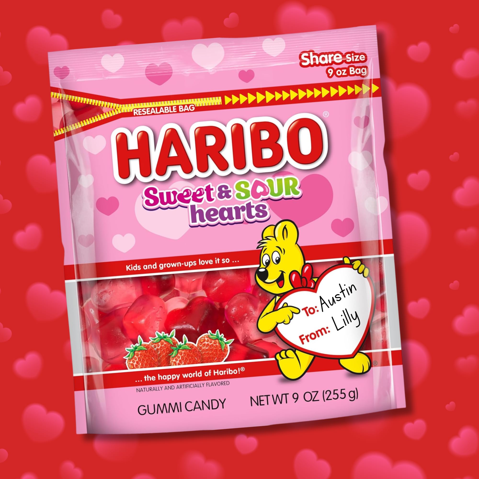 Needzo 9-ounce resealable bag keeps gummies fresh and handy