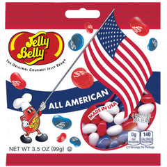 Needzo all-American sweets packaging showcased for gifting or party favors.