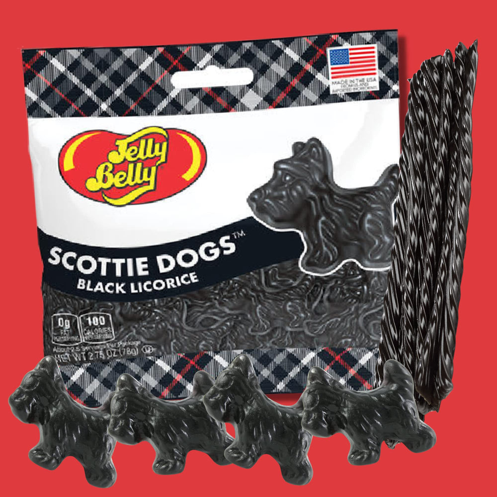Needzo Beans Candy licorice jelly beans deliver texture and bite.