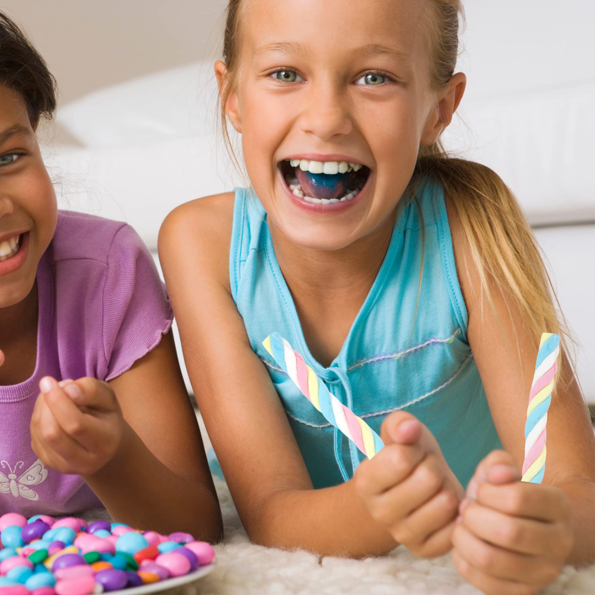 Needzo colorful ropes enhance candy buffets with melt-in-mouth texture.
