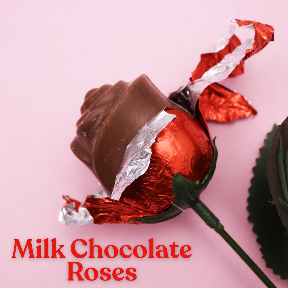 Needzo elegant dessert rose decoration for Valentine’s Day desserts and displays.