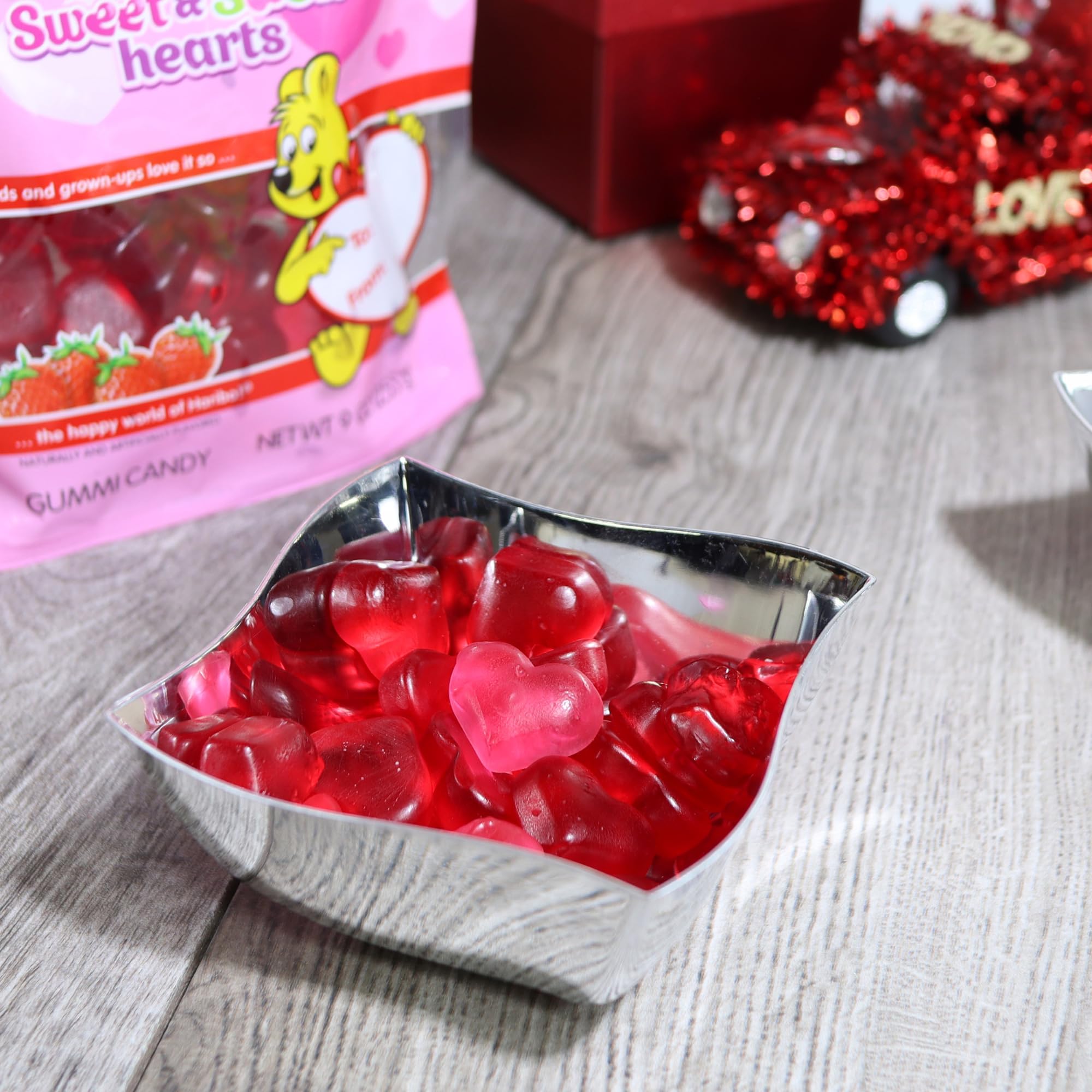 Needzo festive Valentine packaging for easy To From gifting