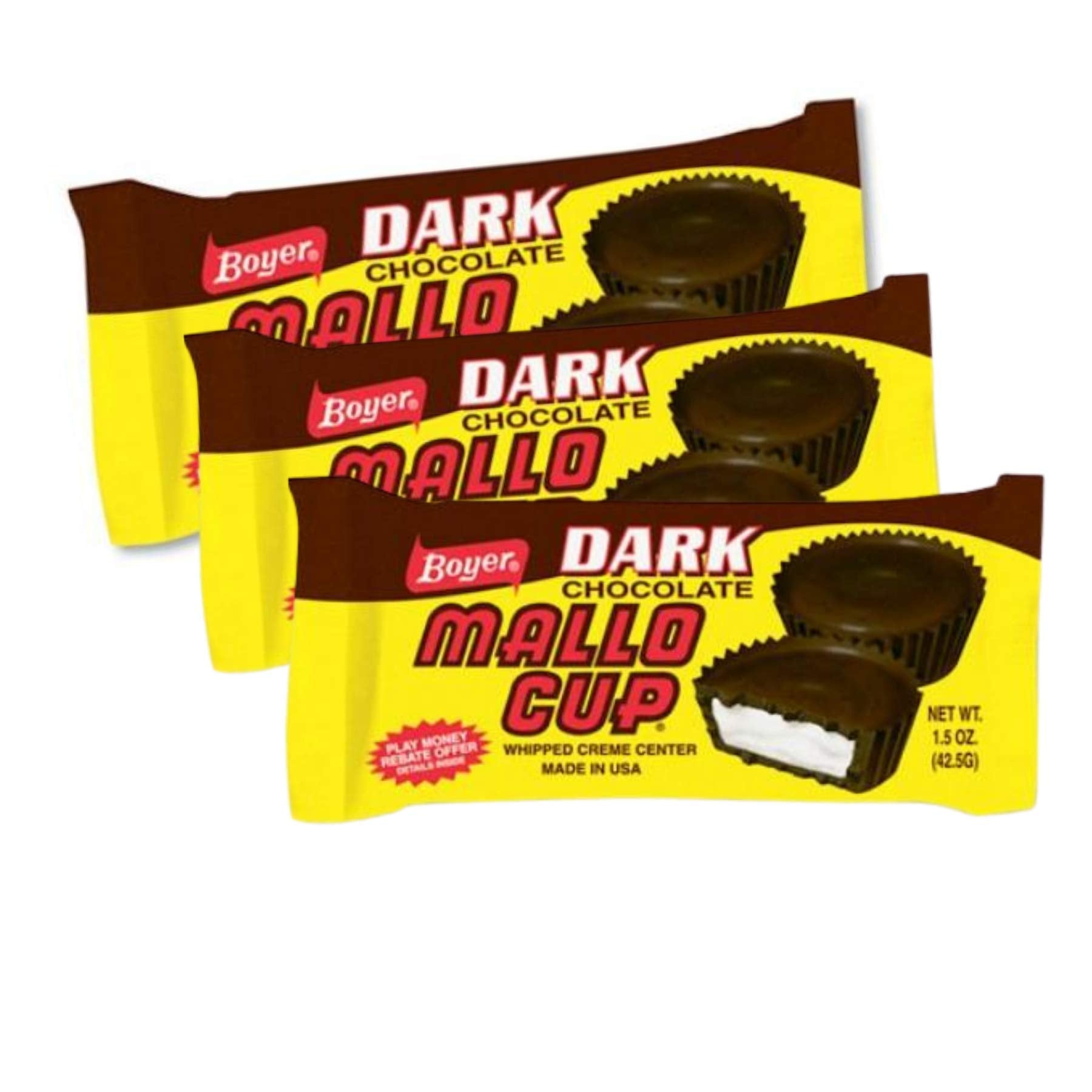 Needzo Mallow Cups featuring roasted coconut topping for texture