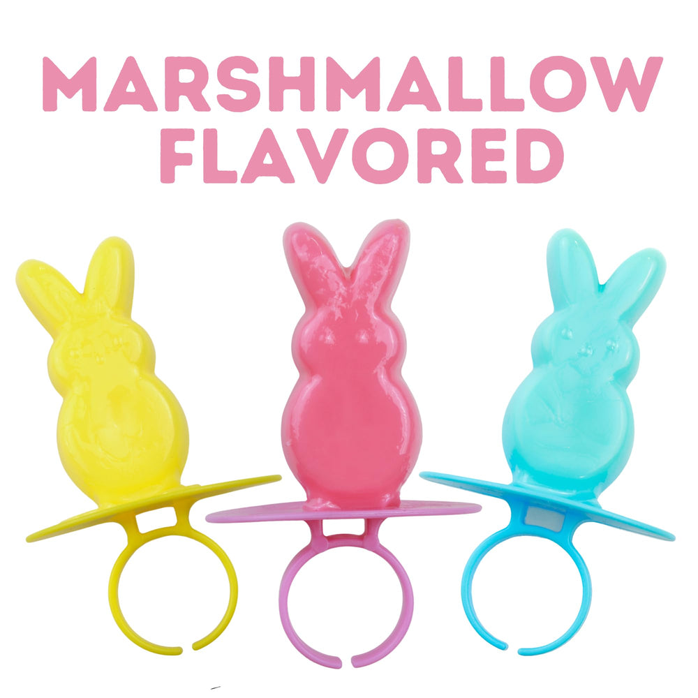 Blue chick ring from Needzo Peeps lollipop rings for Easter fun