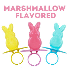 Blue chick ring from Needzo Peeps lollipop rings for Easter fun