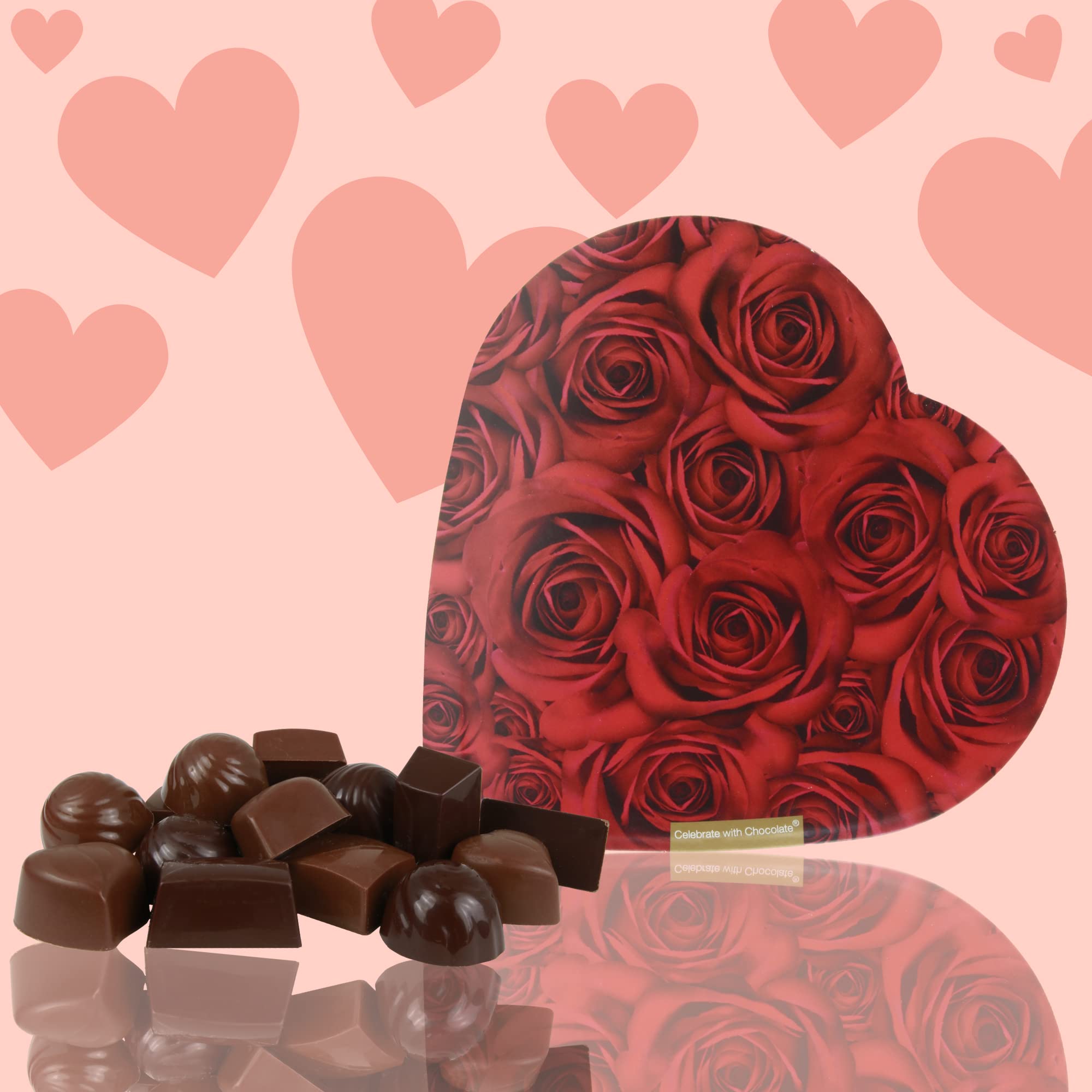 Close-up of the rose design on Needzo box
