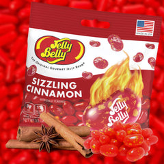 Needzo Sizzling Cinnamon Jelly Beans packaging designed for safe shipping and gifting.