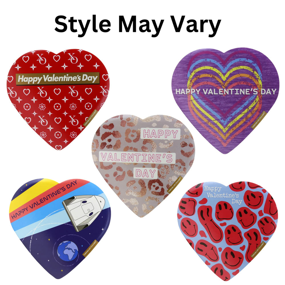 Needzo Valentine's truffle box style C, eye-catching wrap for memorable celebrations.