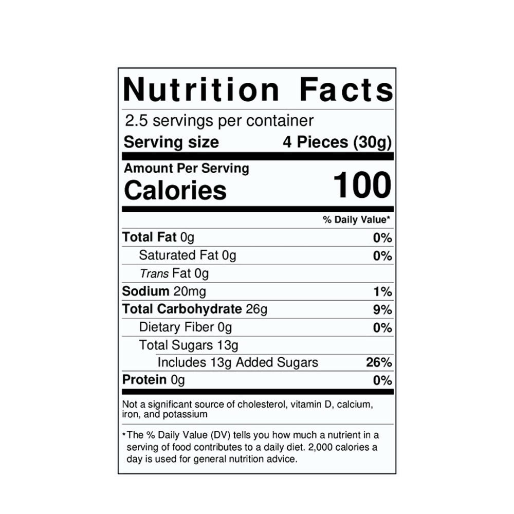Needzo vegetarian-friendly licorice snacks with OU Kosher certification.