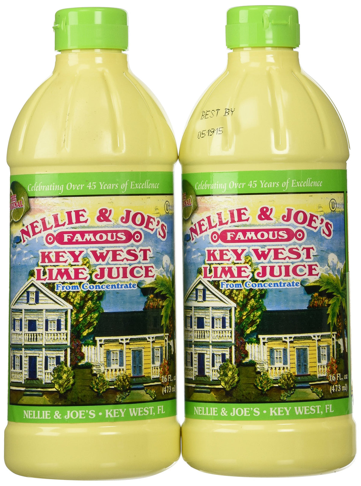 Nellie & Joe's Key West Lime juice bottle, ideal for Key Lime Pie and bright dressings.