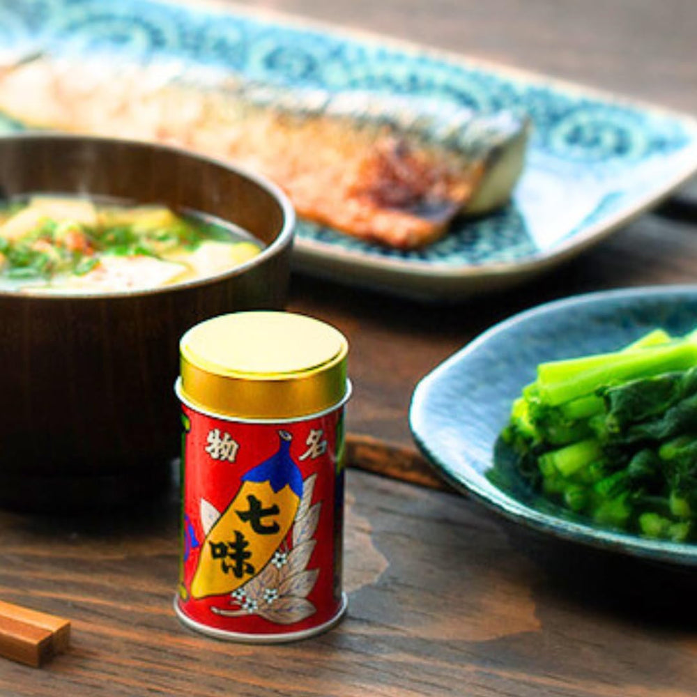Nemoto Yawataya Isogoro Shichimi Yuzu set offers citrus lift.