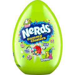 Nerds Easter Novelty Egg front packaging showing colorful egg and candy, great for Easter baskets