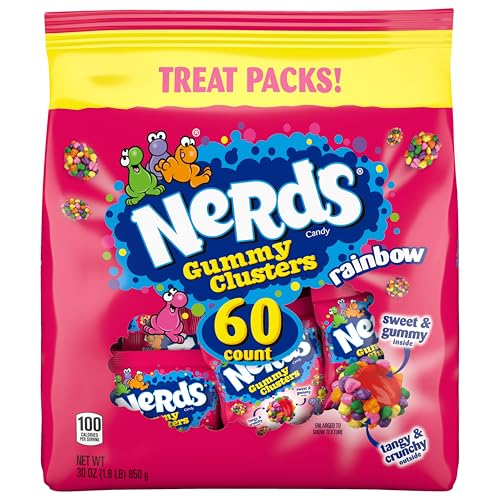 NERDS Gummy Clusters shareable candy that adds color to any snack table.
