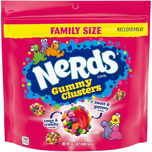 NERDS Gummy Clusters party candy for celebrations