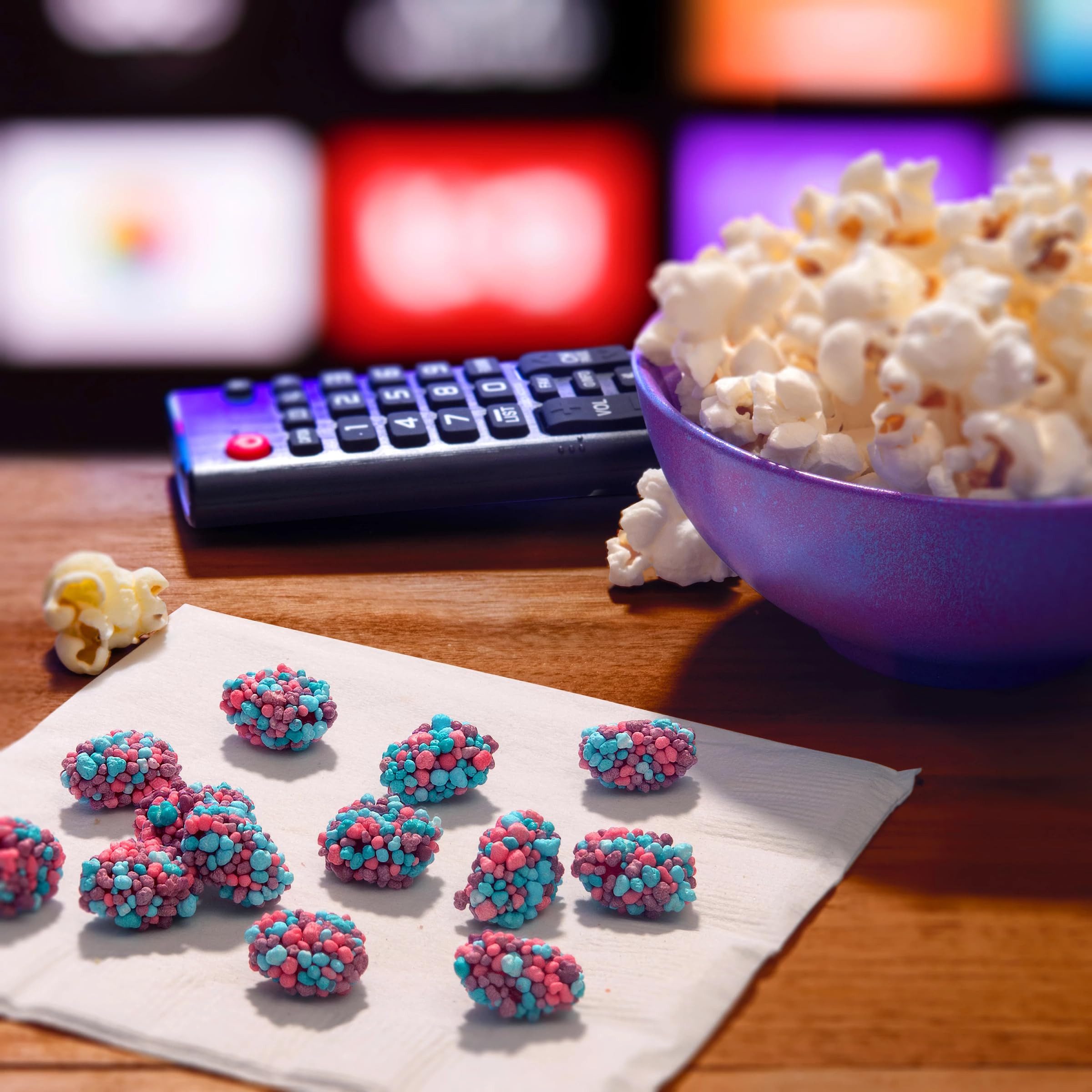 NERDS Gummy Clusters are a party favorite, perfect for sharing and celebrations.