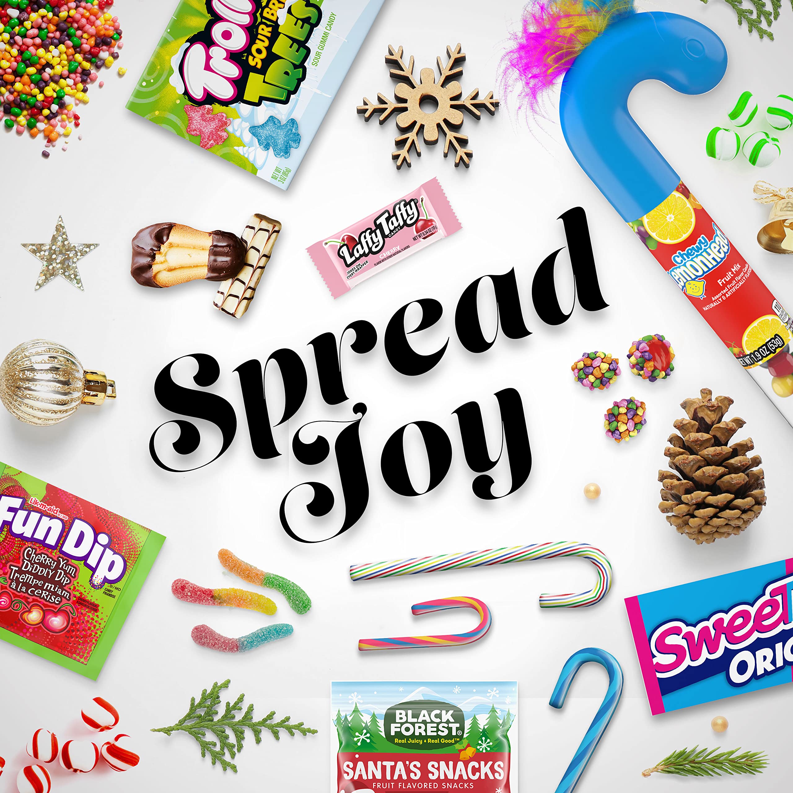 Nerds ropes used to decorate a gingerbread house for colorful detail