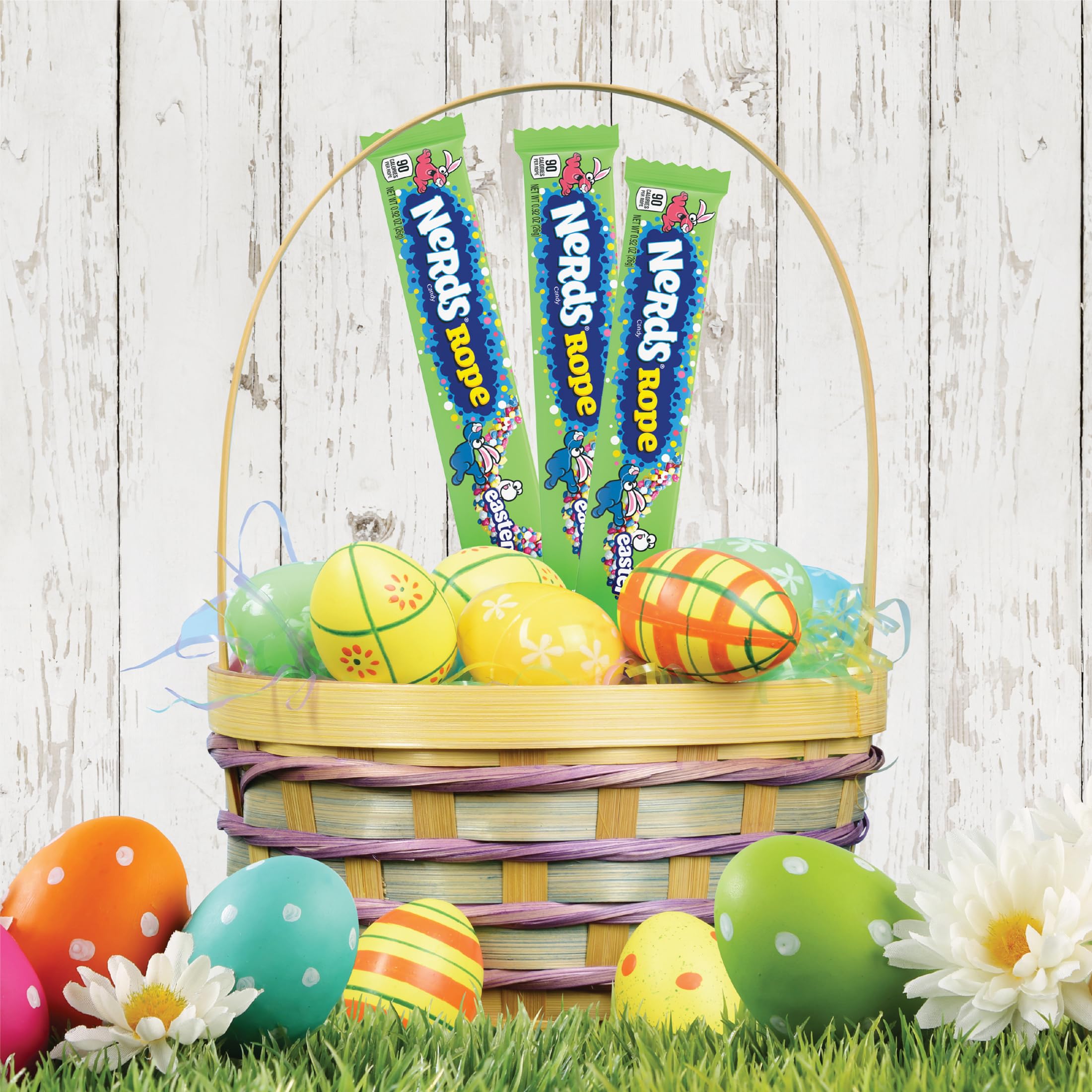 NERDS Hoppin' Rope candy display suits spring parties and gift baskets.