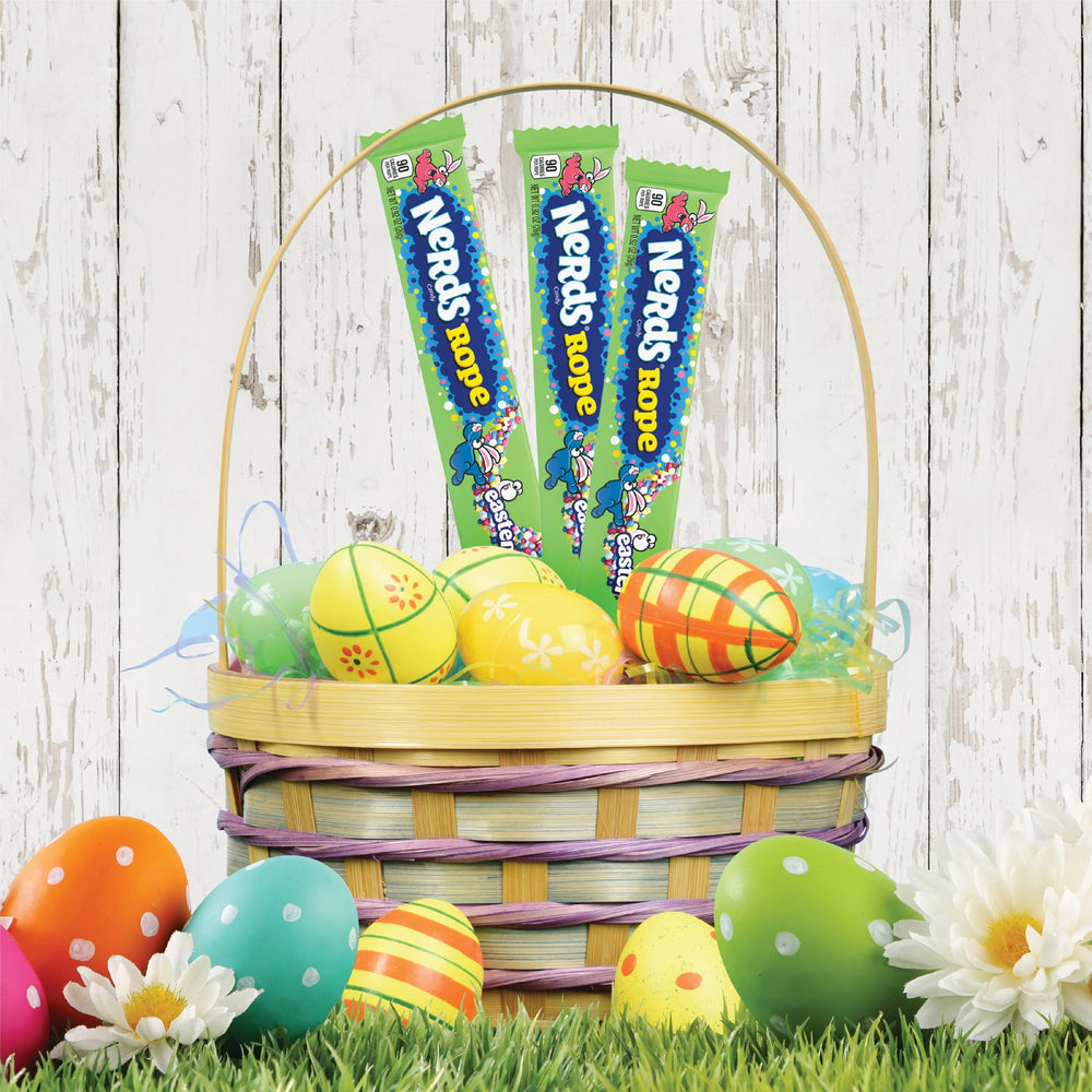 NERDS Hoppin' Rope candy display suits spring parties and gift baskets.