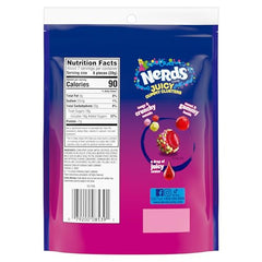 Close-up of crunchy outside and chewy inside of NERDS Juicy Gummy Clusters