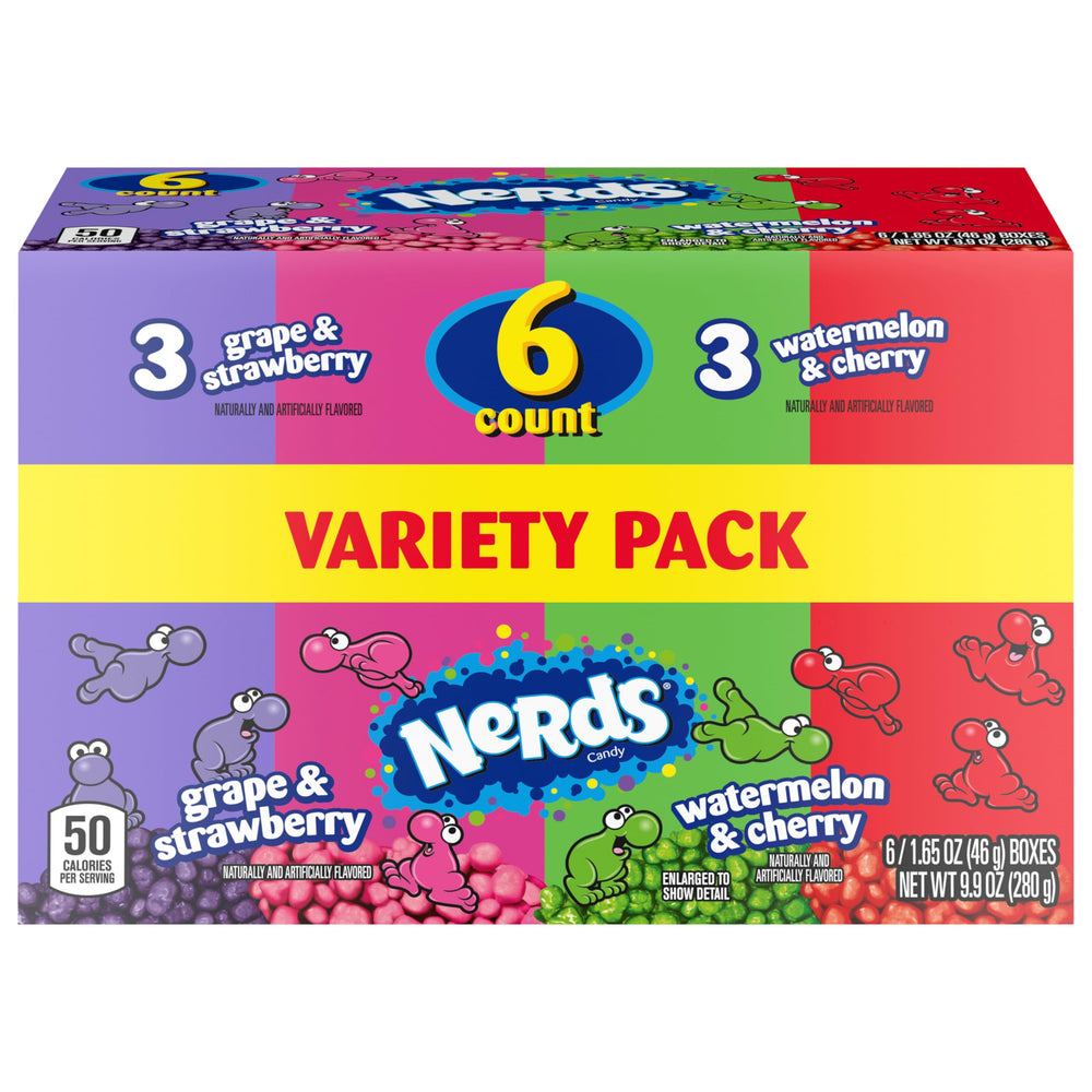 NERDS office desk snack, productive breaks with tangy crunch