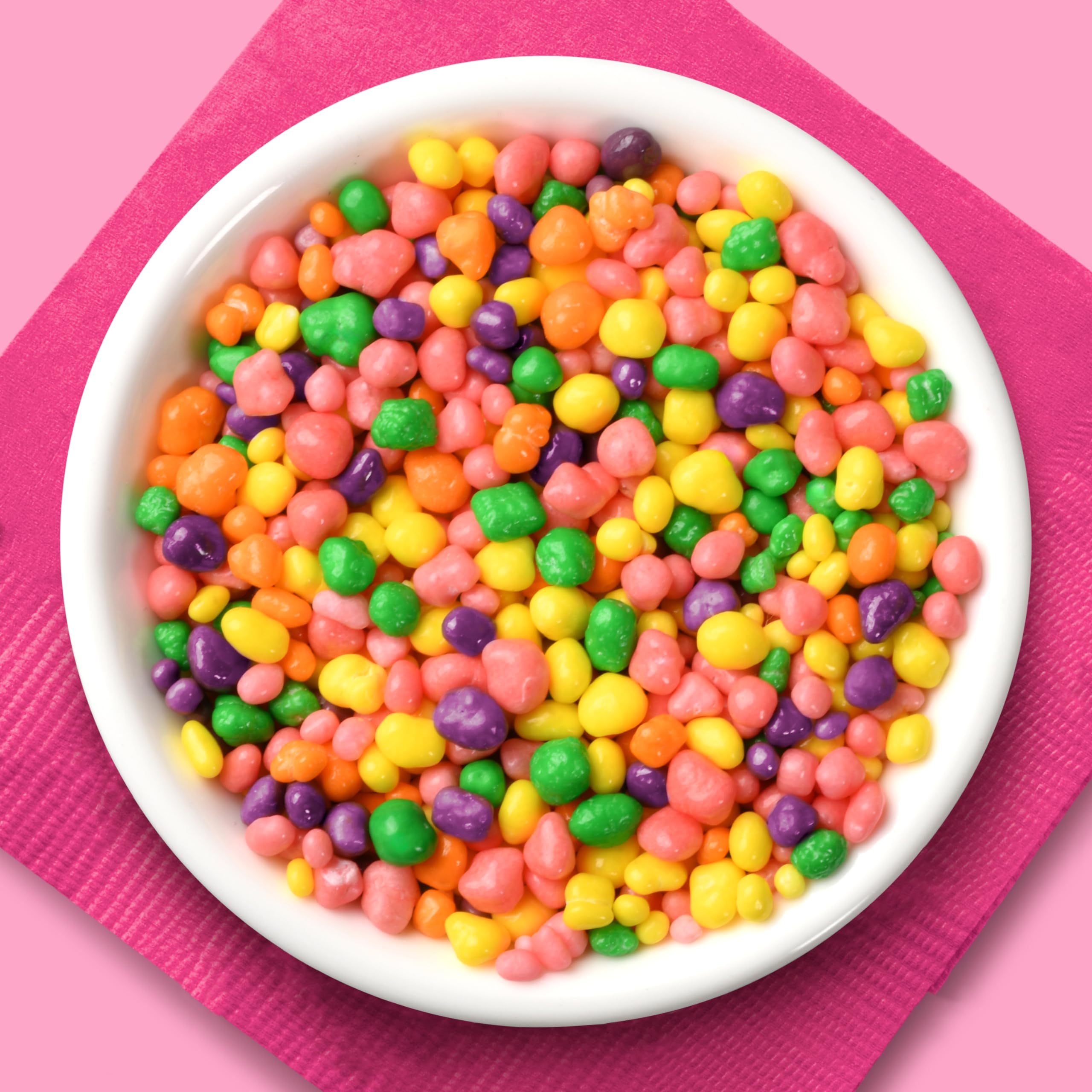 Nerds Rainbow Candy share-friendly packaging suggests gifting or party moments.
