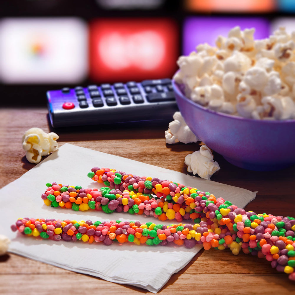 Nerds Rope Rainbow snack idea ideal for classroom treats.