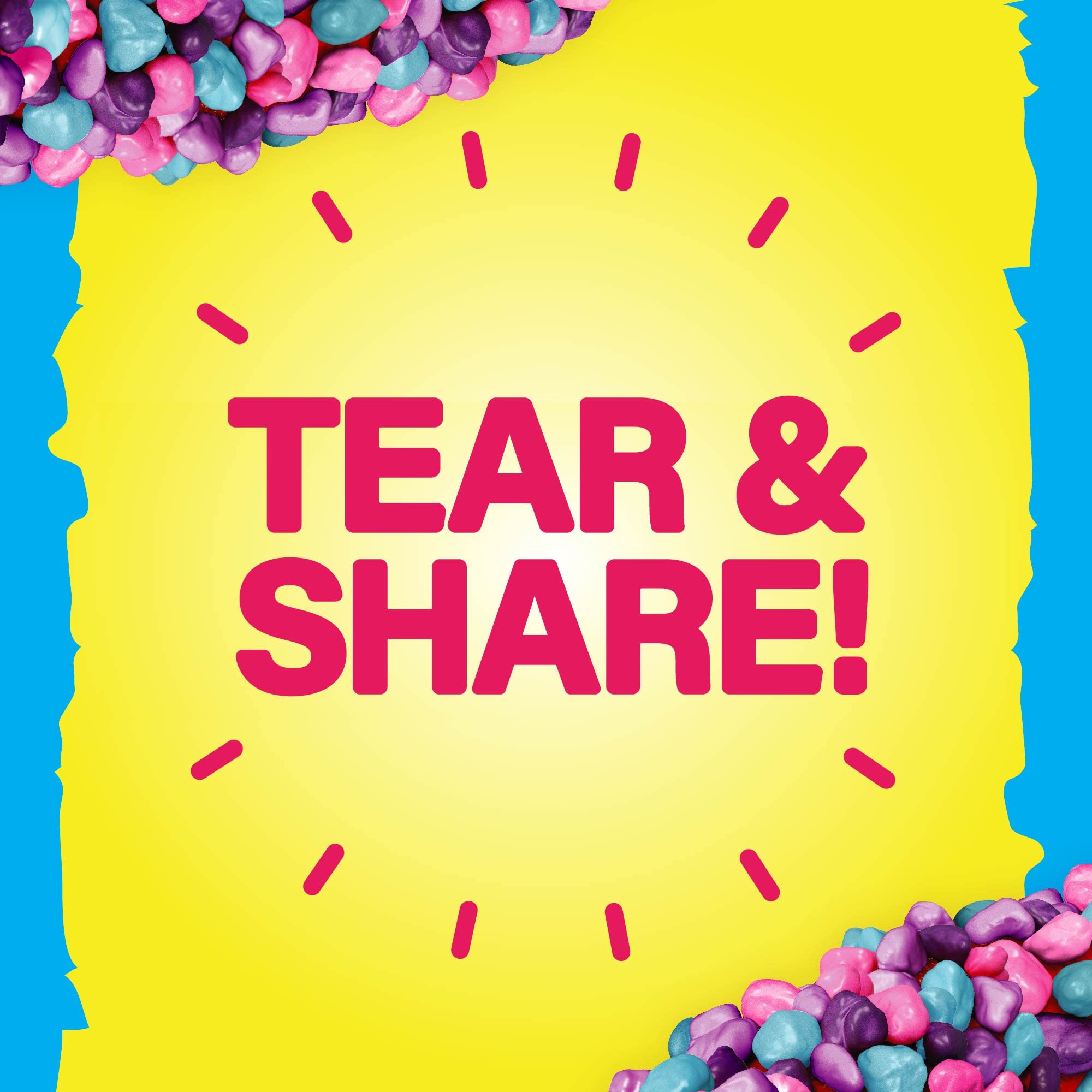 Nerds Rope Candy Very Berry individually wrapped portions ideal for sharing.