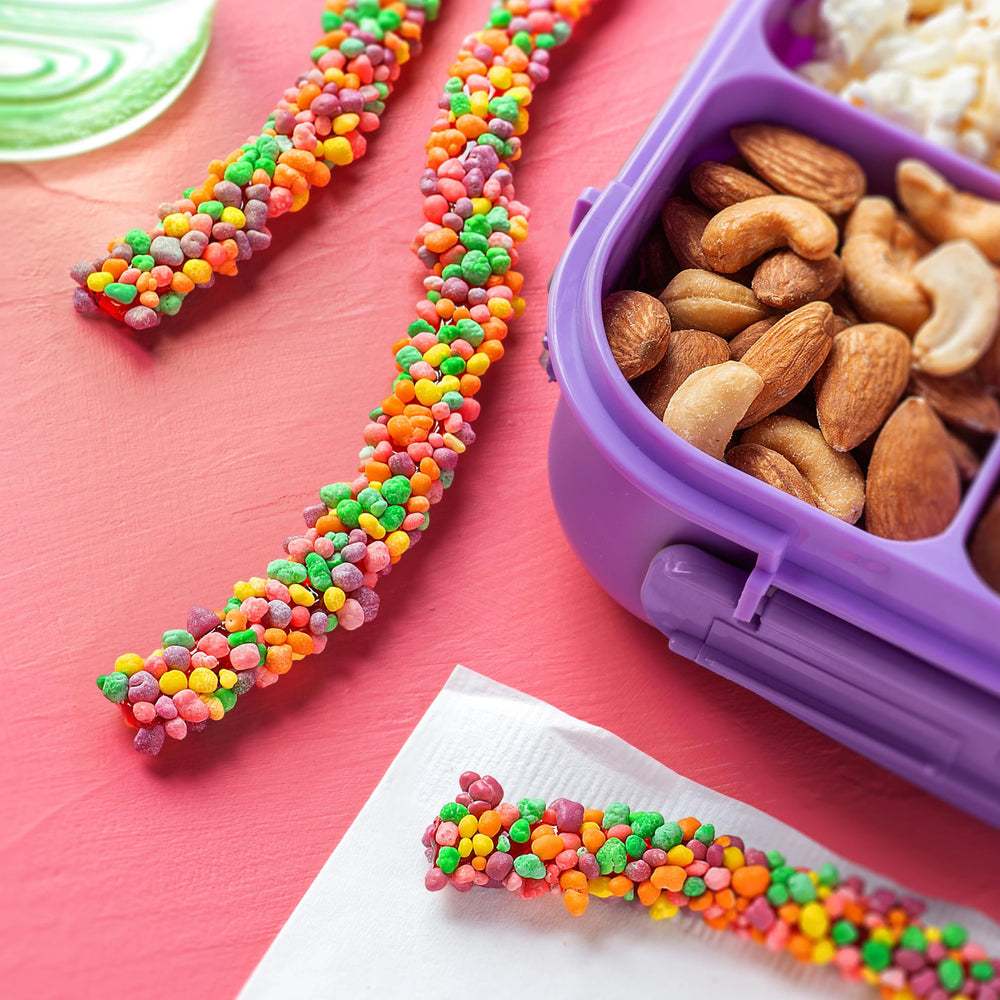 Nerds rope on candy table display adding colorful party appeal benefit