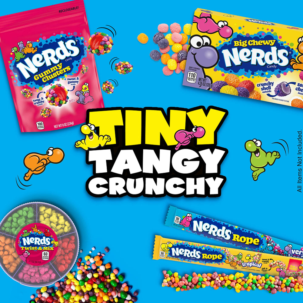 Nerds Rope Tropical packaging detail shows wrap design and freshness protection.