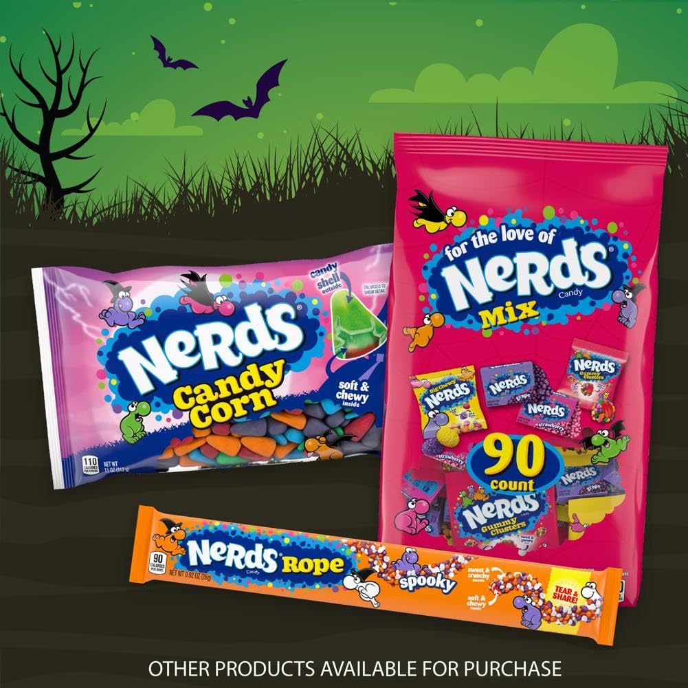 Nerds rope held in hand showing 0.92 oz single-serve size and convenience