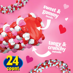 Display of NERDS Valentine Ropes pack of 24