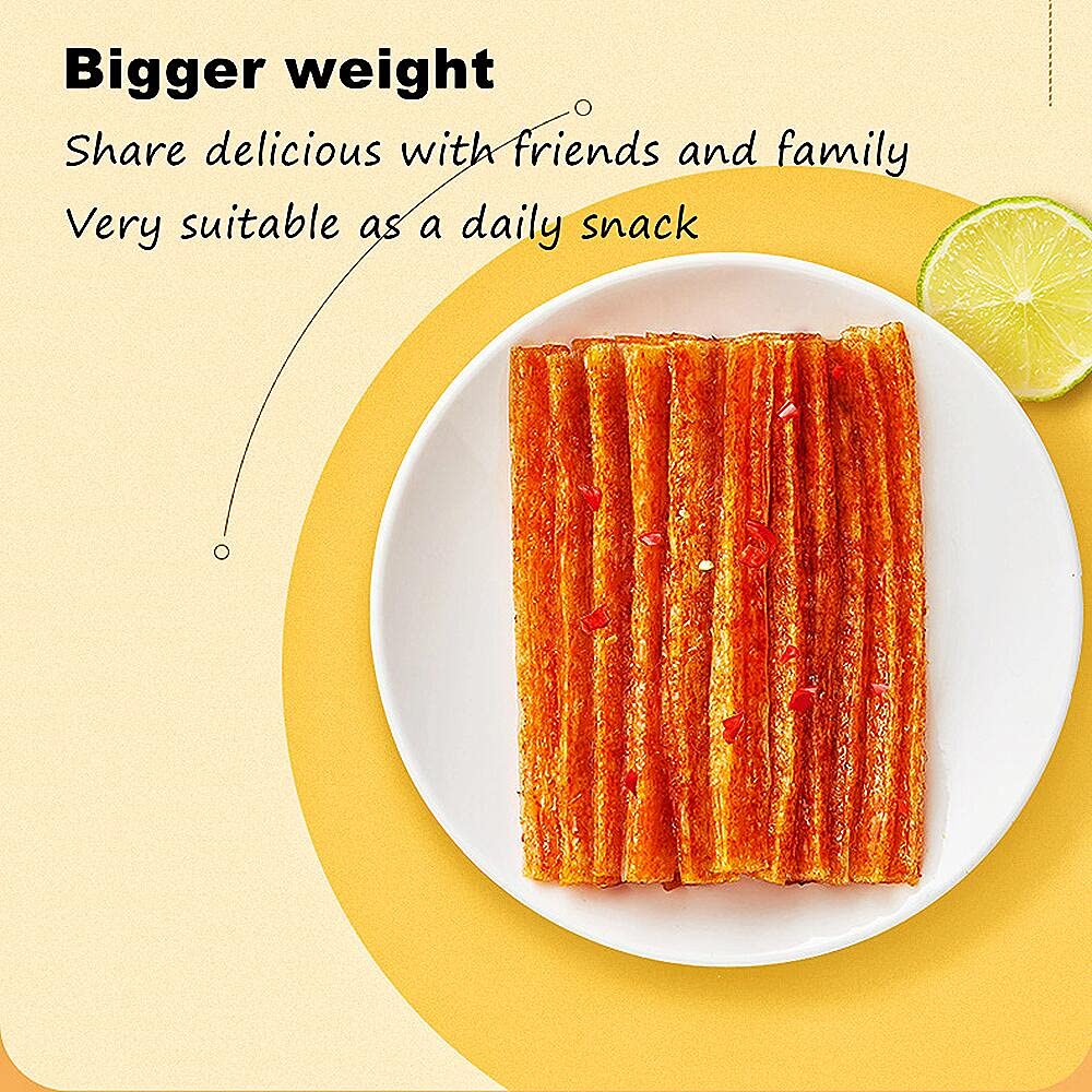 NERSQELX Spicy Strips packaging on shelf shows convenient three-pack.