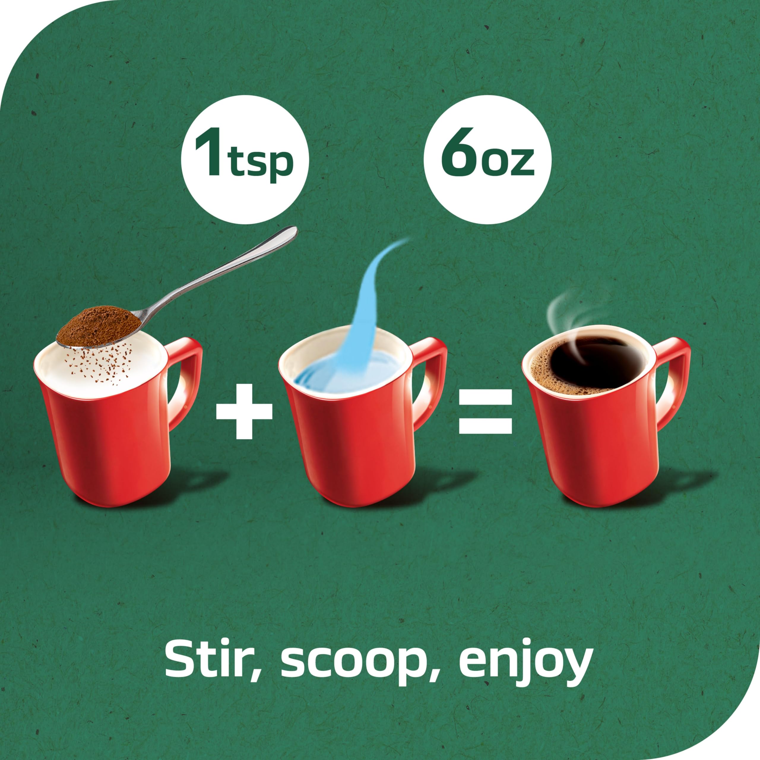 Pouring NESCAFÉ CLÁSICO Decaf into a cup for instant aroma.