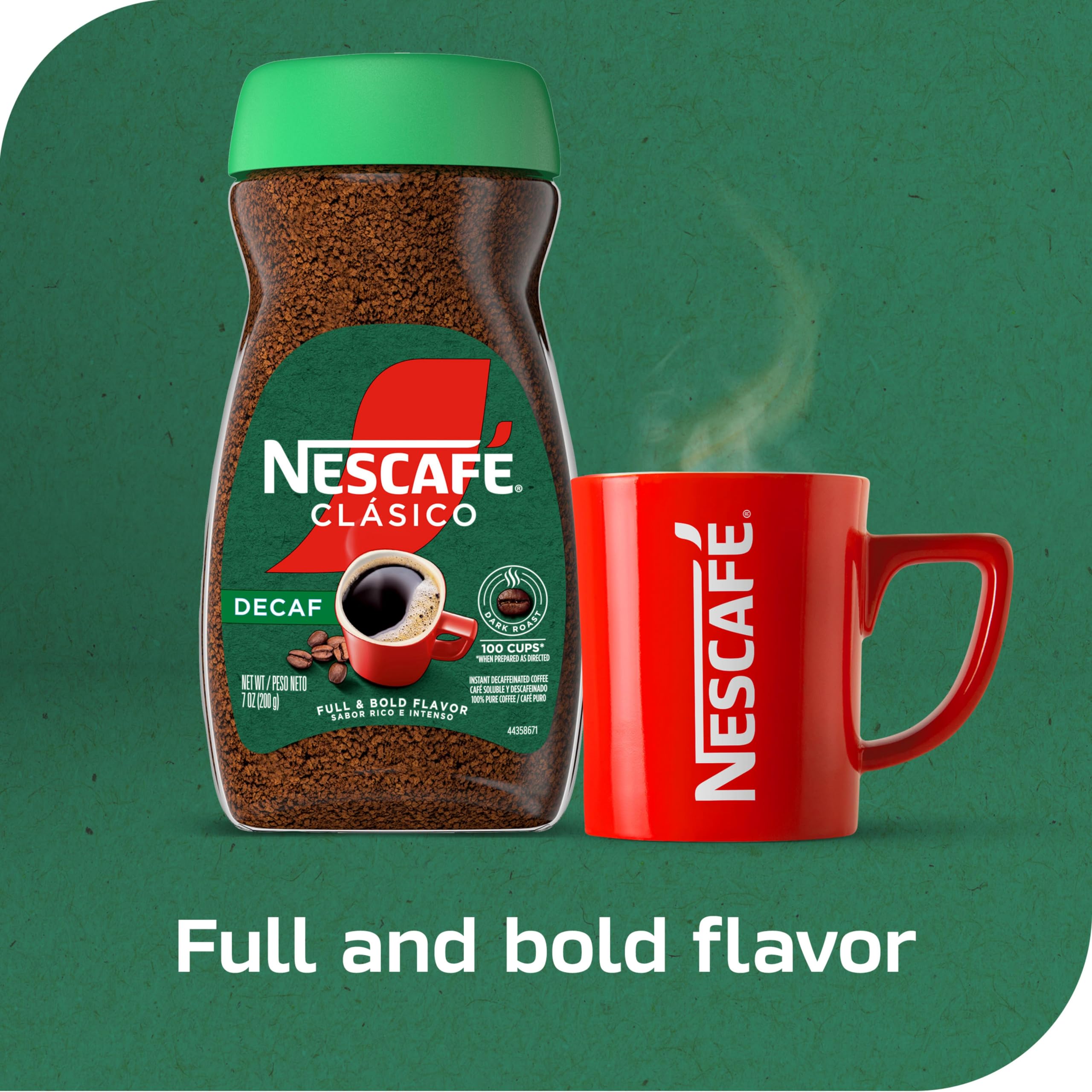NESCAFÉ CLÁSICO Decaf beans ready for a premium decaf brew.