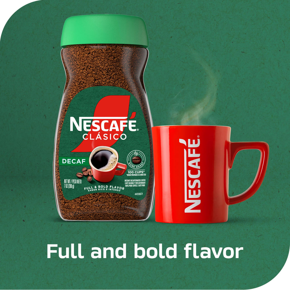 NESCAFÉ CLÁSICO Decaf beans ready for a premium decaf brew.