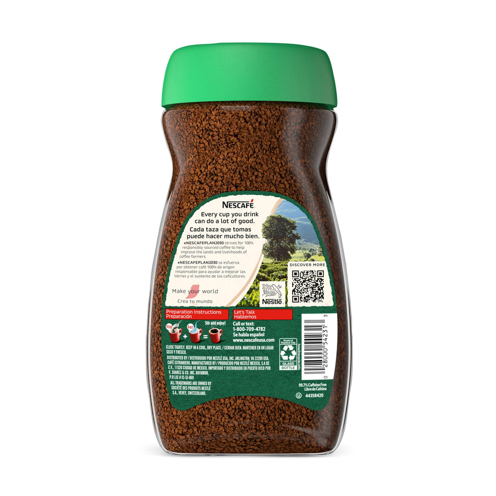 Ready NESCAFÉ CLÁSICO Decaf cup for anytime enjoyment.