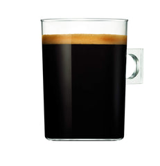 Americano Intenso brewing in a Dolce Gusto machine with crema.