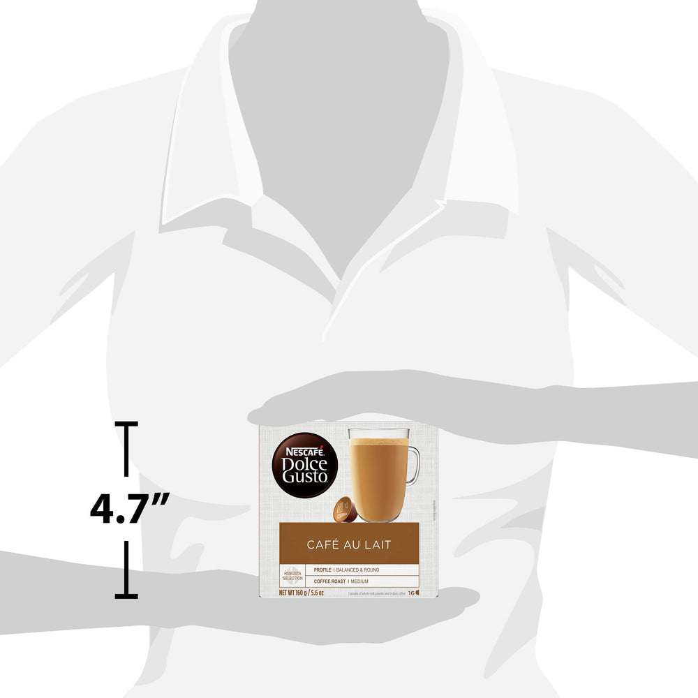 Balanced blend notes and smooth finish, ideal with milk.