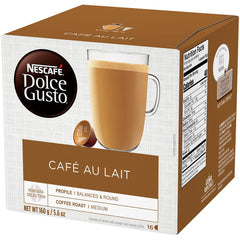 Creamy crema pour from Café Au Lait, highlighting velvety texture.