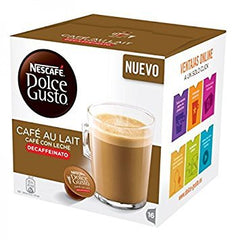 Nescafé Dolce Gusto Cafe au Lait Decaffeinated Pod for an easy creamy cup