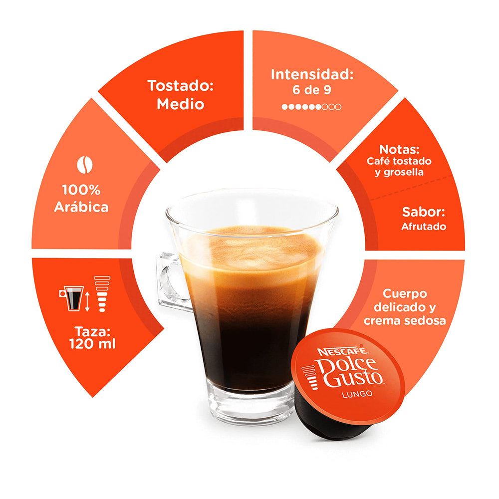 Nescafé Dolce Gusto Lungo machine brewing a quick cup