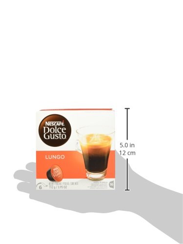 Nescafé Dolce Gusto Lungo roasted bean profile in view