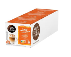 Nescafé Dolce Gusto caramel latte macchiato espresso capsule, ideal for premium espresso at home.