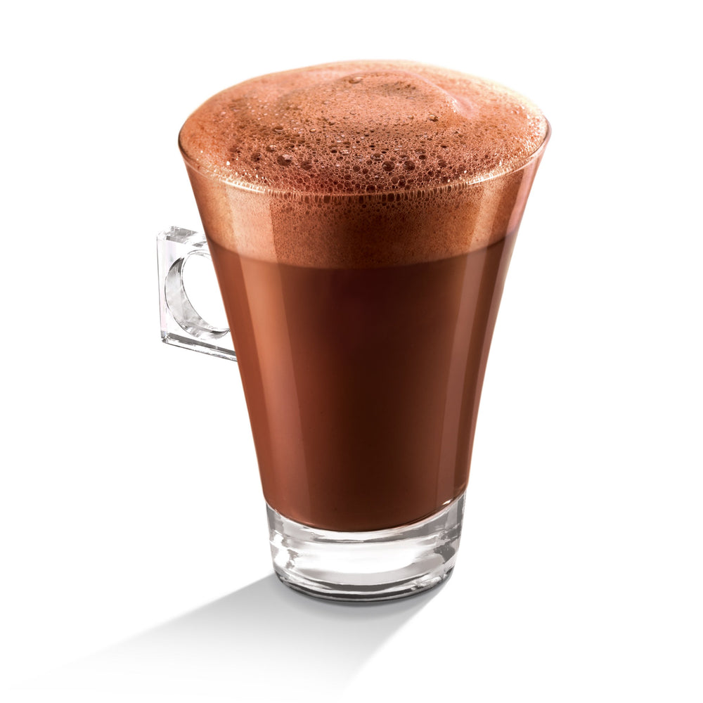 NESCAFÉ Dolce Gusto Chococino velvety crema in a cafe-style cup.