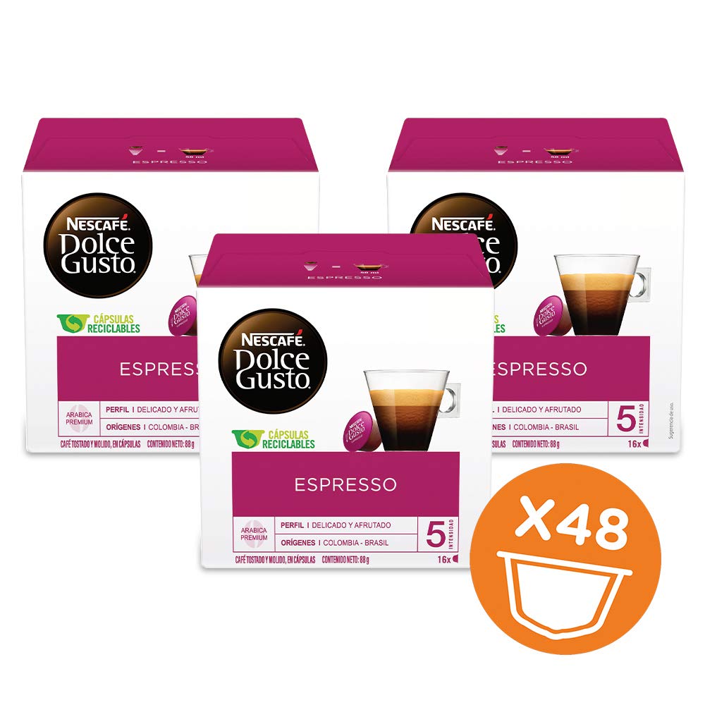 Close-up of NESCAFÉ Dolce Gusto espresso capsules for quick, mess-free espresso.